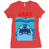 ooomity isle Ladies Fitted T-Shirt