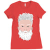 Jake Paul Santa Face Ladies Fitted T-Shirt