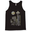 seattle skyline Tank Top