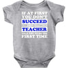 teach success tee Baby Onesie