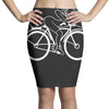 Albert Hofmann LSD Funny Retro Bicycle Day Pencil Skirts
