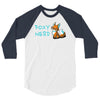 foxy nerd 3/4 Sleeve Shirt