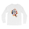 American Flag Q Fire Long Sleeve Shirts