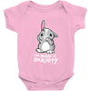 bunny anxiety Baby Bodysuit