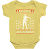 floss like a boss Baby Bodysuit