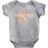 Survivor Of Uterine Cancer Baby Bodysuit
