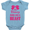 This Beauty Runs Like a Beast Baby Onesie