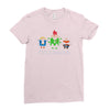 androids Ladies Fitted T-Shirt