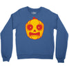 frightened jack o lantern Crewneck Sweatshirt