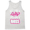 lady lift like a boss Tank Top
