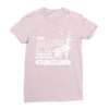 I Like Big Bucks And I Cannot Lie Ladies Fitted T-Shirt