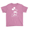mouse screen print Youth Tee
