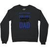 Behind Every Great Driller's Daughters Is A Truly Amazing Dad Crewneck Sweatshirt
