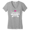 World's Best Granny Ever Women's V-Neck T-Shirt