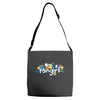 thunder and lightning Adjustable Strap Totes