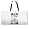 no one can scare me i am atomach cancer warrior Weekender Totes
