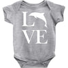 love dolphin Baby Onesie