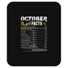 October Girl Facts Scorpio Mousepad