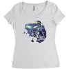 urealms   ultimate wizardry Women's Triblend Scoop T-shirt