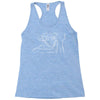 Luffy white design Racerback Tank