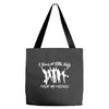 I Have a Little Help From My Friends Tote Bags