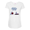 polite jaws Maternity Scoop Neck T-shirt