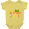 camp fire swamp Baby Onesie