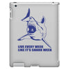live every week like shark week funny super soft tshirt 30 rock tee ea iPad 3 and 4 Case