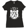 i only have one cat my cat has a few cat Ladies Fitted T-Shirt