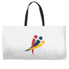 red blu yellow Weekender Totes
