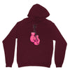 boxing gloves breast cancer Unisex Hoodie