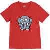 kids elephant V-Neck Tee