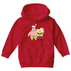 spongebob squarepants and patrick christmas Youth Hoodie