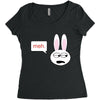 meh bunny Women's Triblend Scoop T-shirt