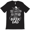 You Cant Scare Me I am Biker Dad T-Shirt