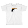 black gold gun pullover Toddler T-shirt