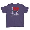 i only like ny as a friend Youth Tee