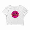 mustache Crop Top