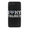 i love my soldier navy camouflage iPhone 7 Plus Case