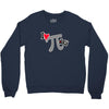 i heart pi day Crewneck Sweatshirt