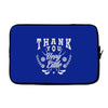 thank you very little Laptop sleeve