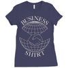 business shirt Ladies Fitted T-Shirt