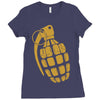granate grenade waffe weapon krieg war pc game classic usa army Ladies Fitted T-Shirt