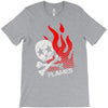 skull &amp; flames T-Shirt