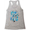 blue vectorfunk Racerback Tank