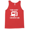 caravan club funny gift Tank Top