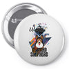 who loves german shepherd Pin-back button