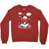 totoro snoopy pokemon parody Crewneck Sweatshirt