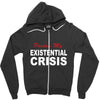 existential crisis Zipper Hoodie