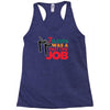 7 eleven was a part time job Racerback Tank